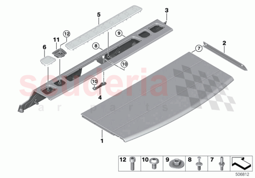 Part Diagram for Rolls Royce 51467489347