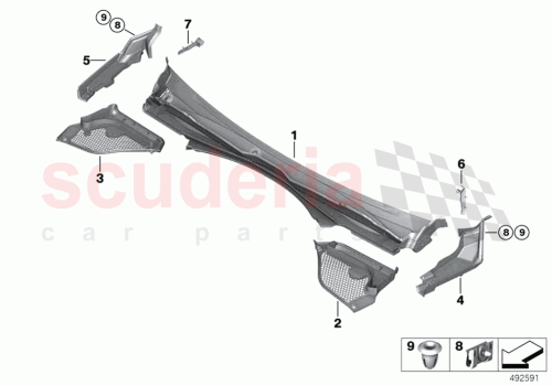 Part Diagram for Rolls Royce 51717449764