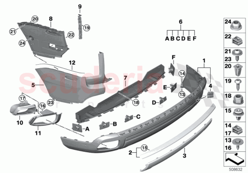Part Diagram for Rolls Royce 51128494874