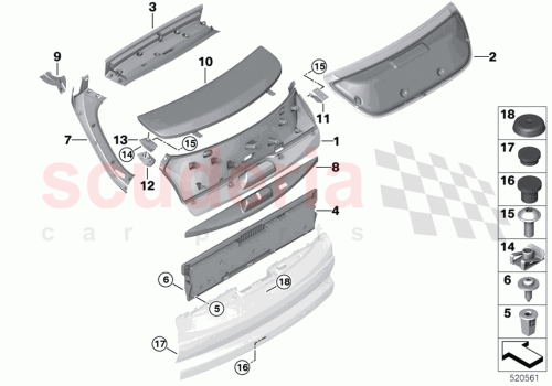 Part Diagram for Rolls Royce 51497449316