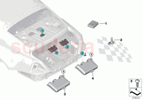 Part Diagram for Rolls Royce 65209206865
