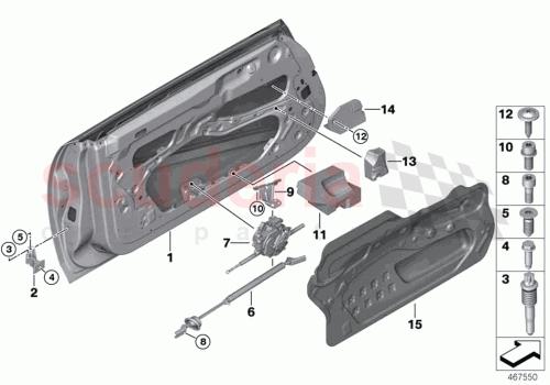 Part Diagram for Rolls Royce 51717314500