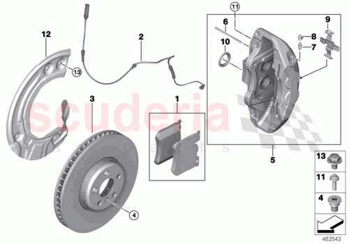 Part Diagram for Rolls Royce 34106874906