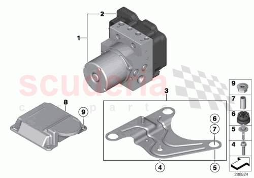 Part Diagram for Rolls Royce 34516797680
