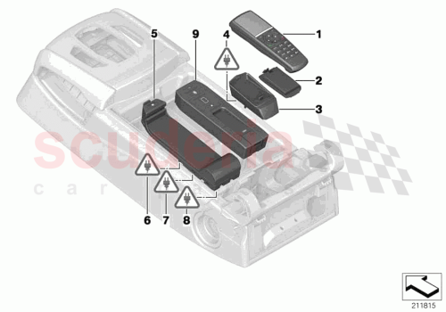 Part Diagram for Rolls Royce 84109220652