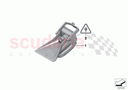 Part Diagram for Rolls Royce 66519458734