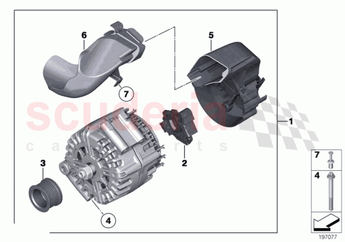 Part Diagram for Rolls Royce 12317603780