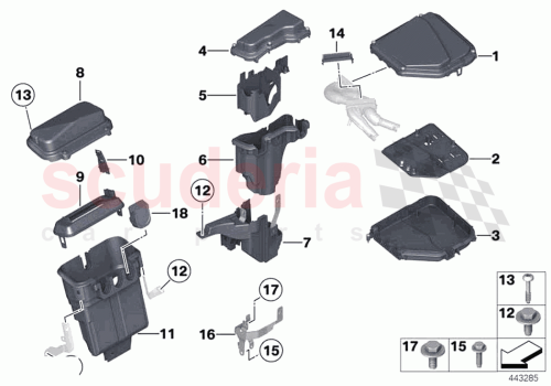 Part Diagram for Rolls Royce 12907575024