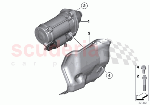 Part Diagram for Rolls Royce 12417566338