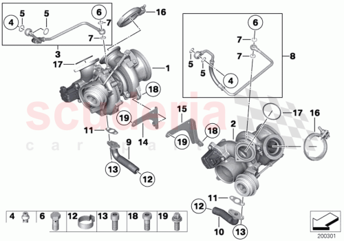 Part Diagram for Rolls Royce 11657646095