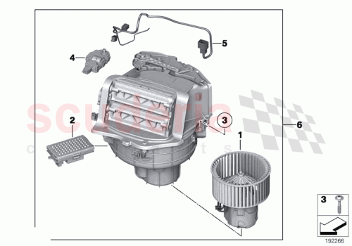 Part Diagram for Rolls Royce 64119248170