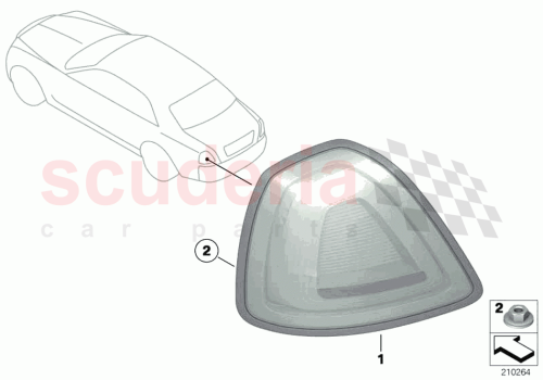 Part Diagram for Rolls Royce 63218496534