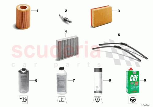Part Diagram for Rolls Royce 64119272642-UFI