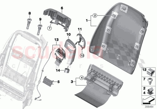Part Diagram for Rolls Royce 52107330458