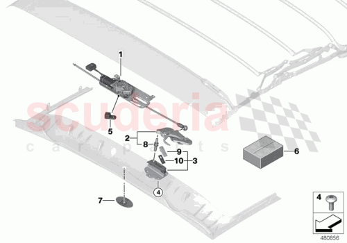 Part Diagram for Rolls Royce 54377148160