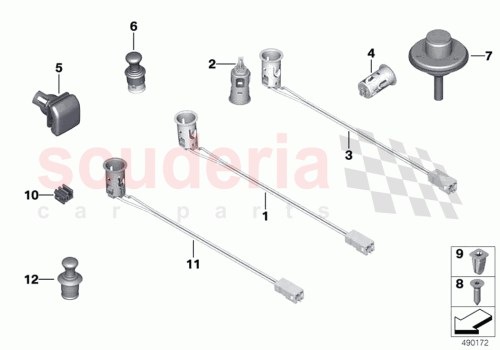 Part Diagram for Rolls Royce 61139288515