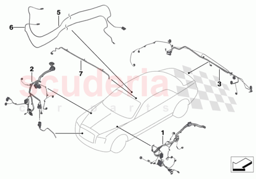 Part Diagram for Rolls Royce 61119327516