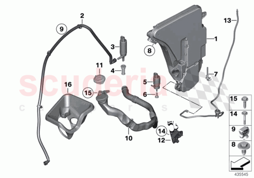 Part Diagram for Rolls Royce 61667305253