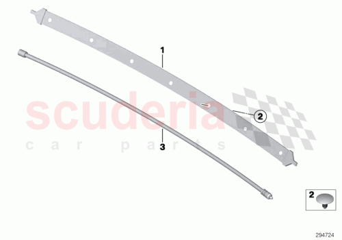 Part Diagram for Rolls Royce 61357391042