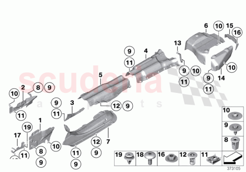 Part Diagram for Rolls Royce 51757395497