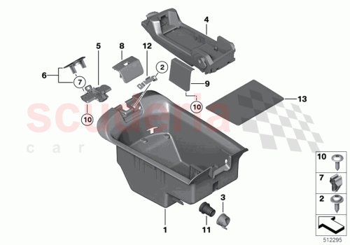 Part Diagram for Rolls Royce 51165A07999