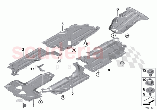 Part Diagram for Rolls Royce 51717366910