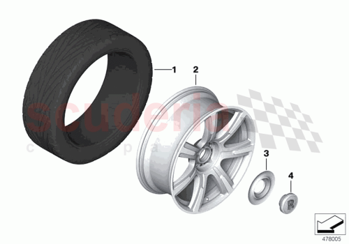 Part Diagram for Rolls Royce 36116862643