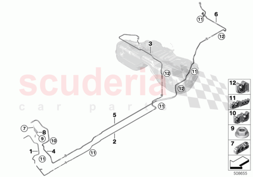 Part Diagram for Rolls Royce 16137497902