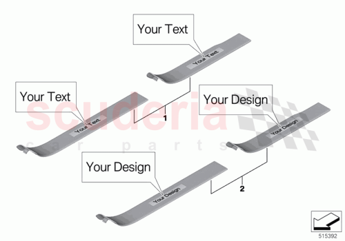 Part Diagram for Rolls Royce 51475A44A23