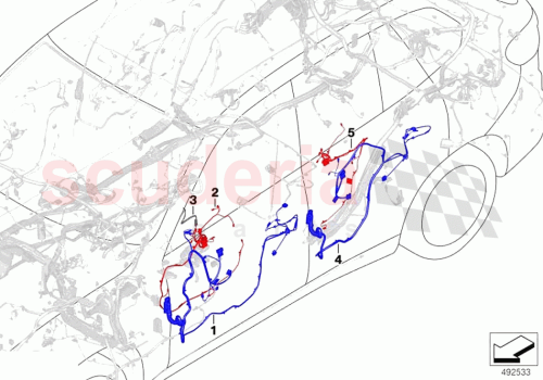 Part Diagram for Rolls Royce 61125A1A3E8