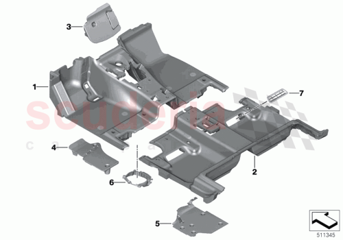Part Diagram for Rolls Royce 51477494929