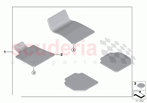 Part Diagram for Rolls Royce 51475A1EA41