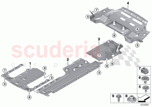 Part Diagram for Rolls Royce 51717494415
