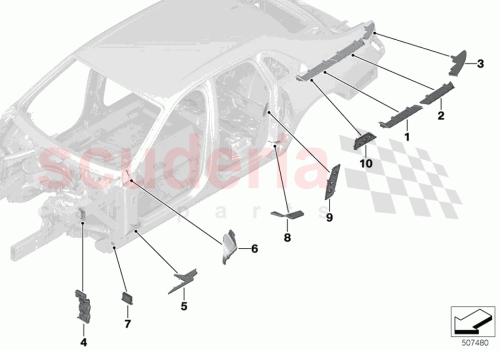 Part Diagram for Rolls Royce 41009479300