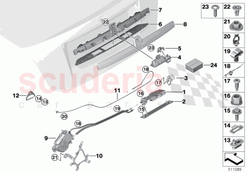 Part Diagram for Rolls Royce 51137931095