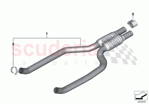 Part Diagram for Rolls Royce 18309424468