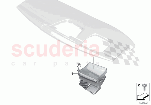 Part Diagram for Rolls Royce 62308784908