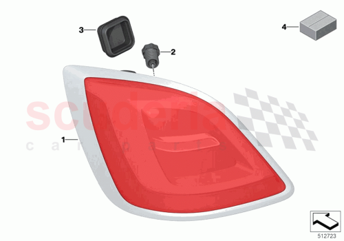 Part Diagram for Rolls Royce 63215A36B33