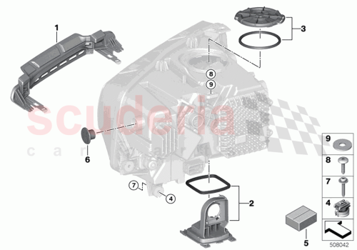 Part Diagram for Rolls Royce 63115A1E4B1