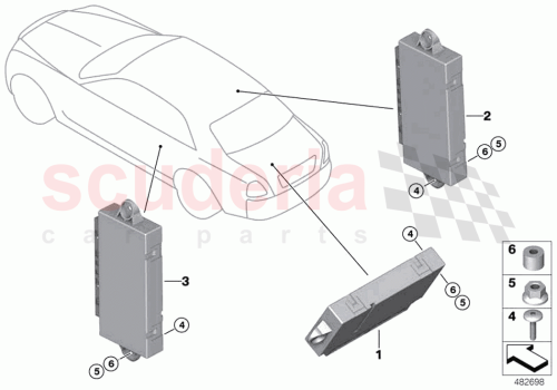 Part Diagram for Rolls Royce 61355A6D9A3