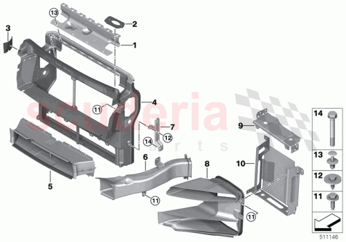 Part Diagram for Rolls Royce 51137495625