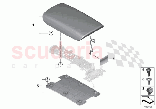Part Diagram for Rolls Royce 51167950159