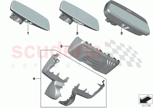 Part Diagram for Rolls Royce 51166838309