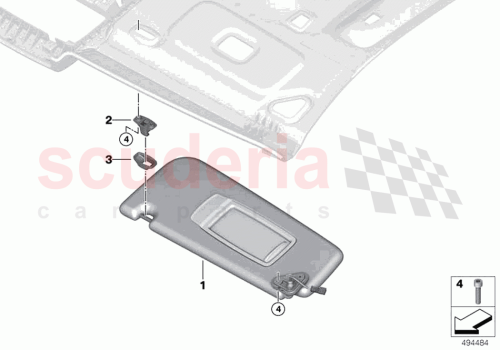 Part Diagram for Rolls Royce 51165A01726