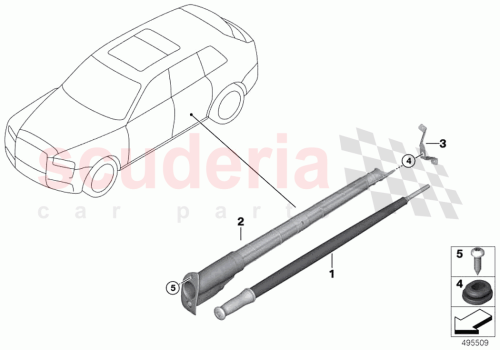 Part Diagram for Rolls Royce 41007493765