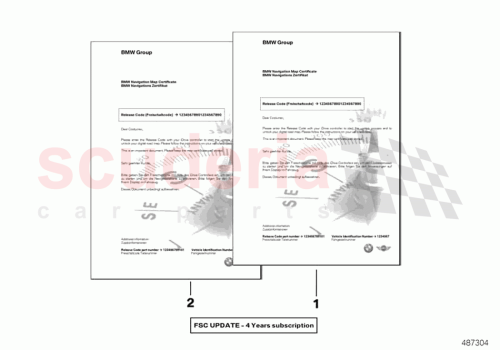 Part Diagram for Rolls Royce 65902406570
