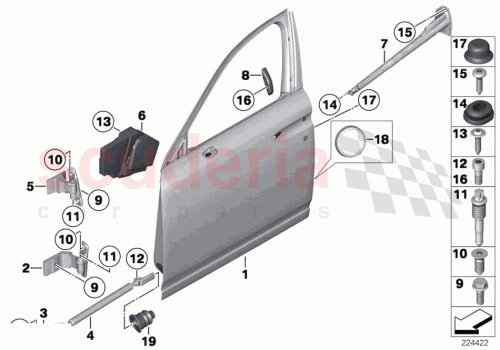 Part Diagram for Rolls Royce 07129903807