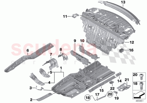 Part Diagram for Rolls Royce 41007310283
