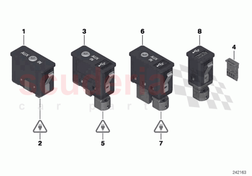 Part Diagram for Rolls Royce 61132359994