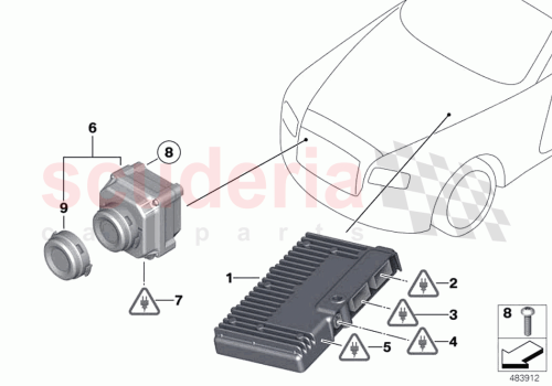 Part Diagram for Rolls Royce 66549263328